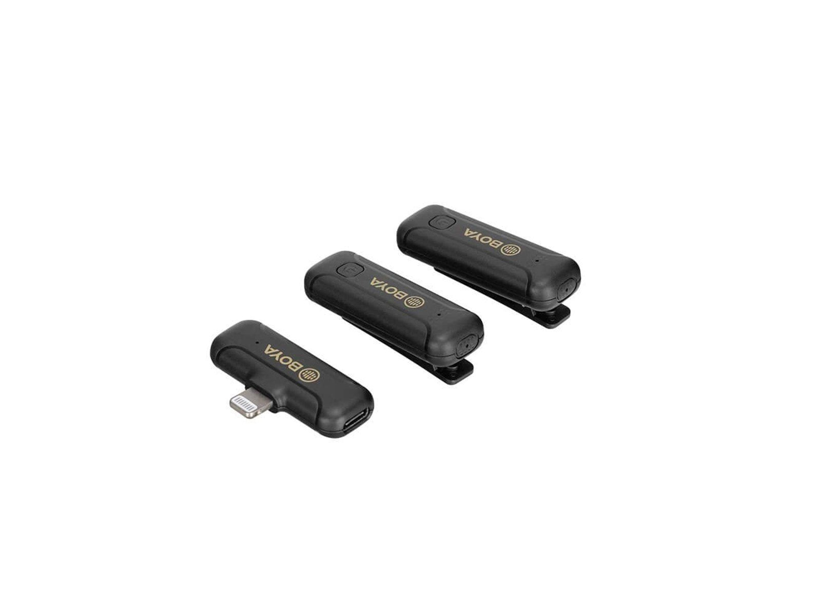 BOYA Wireless Microphone x2 BY-WM3 - USB-C / Android BOYA Wireless Microphone x2 BY-WM3 - USB-C / Android
